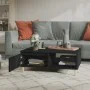 Mesa de centro madera contrachapada negro 90x60x35 cm de vidaXL, Mesas de centro - Ref: Foro24-805996, Precio: 68,03 €, Descu...