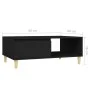 Mesa de centro madera contrachapada negro 90x60x35 cm de vidaXL, Mesas de centro - Ref: Foro24-805996, Precio: 68,03 €, Descu...