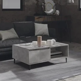 Mesa de centro madera contrachapada gris hormigón 90x60x35 cm de vidaXL, Mesas de centro - Ref: Foro24-806008, Precio: 57,23 ...