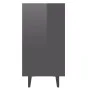 Sideboard aus glänzendem grauem Sperrholz 103,5x35x70 cm von vidaXL, Sideboards - Ref: Foro24-806048, Preis: 64,01 €, Rabatt: %