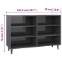 Bright gray plywood sideboard 103.5x35x70 cm by vidaXL, Sideboards - Ref: Foro24-806048, Price: 64,65 €, Discount: %