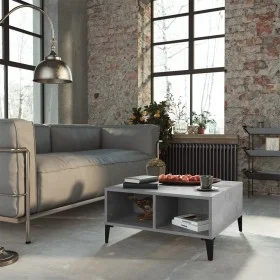 Mesa de centro madera contrachapada gris hormigón 60x60x30 cm de vidaXL, Mesas de centro - Ref: Foro24-805990, Precio: 40,95 ...