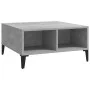 Betongrauer Couchtisch aus Sperrholz, 60 x 60 x 30 cm von vidaXL, Couchtisch - Ref: Foro24-805990, Preis: 40,93 €, Rabatt: %
