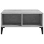 Mesa de centro madera contrachapada gris hormigón 60x60x30 cm de vidaXL, Mesas de centro - Ref: Foro24-805990, Precio: 39,55 ...