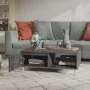 Mesa de centro madera contrachapada gris brillante 90x60x35 cm de vidaXL, Mesas de centro - Ref: Foro24-806003, Precio: 68,85...