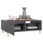Couchtisch Sperrholz glänzend grau 90x60x35 cm von vidaXL, Couchtisch - Ref: Foro24-806003, Preis: 70,19 €, Rabatt: %