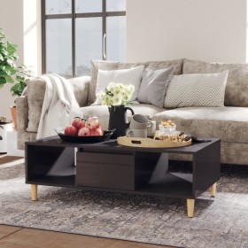 Couchtisch aus glänzend grauem Sperrholz, 103,5 x 60 x 35 cm von vidaXL, Couchtisch - Ref: Foro24-806021, Preis: 62,15 €, Rab...