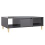 Couchtisch aus glänzend grauem Sperrholz, 103,5 x 60 x 35 cm von vidaXL, Couchtisch - Ref: Foro24-806021, Preis: 62,15 €, Rab...