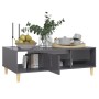 Couchtisch aus glänzend grauem Sperrholz, 103,5 x 60 x 35 cm von vidaXL, Couchtisch - Ref: Foro24-806021, Preis: 62,15 €, Rab...