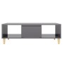 Couchtisch aus glänzend grauem Sperrholz, 103,5 x 60 x 35 cm von vidaXL, Couchtisch - Ref: Foro24-806021, Preis: 62,15 €, Rab...