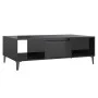 Couchtisch aus Sperrholz glänzend schwarz 103,5x60x35cm von vidaXL, Couchtisch - Ref: Foro24-806029, Preis: 62,62 €, Rabatt: %