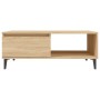 Mesa de centro madera contrachapada color roble 90x60x35 cm de vidaXL, Mesas de centro - Ref: Foro24-806007, Precio: 66,09 €,...
