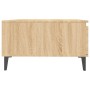 Mesa de centro madera contrachapada color roble 90x60x35 cm de vidaXL, Mesas de centro - Ref: Foro24-806007, Precio: 66,09 €,...