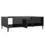 Black glossy plywood coffee table 103.5x60x35cm by vidaXL, Coffee table - Ref: Foro24-806029, Price: 63,36 €, Discount: %
