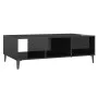 Couchtisch aus Sperrholz glänzend schwarz 103,5x60x35cm von vidaXL, Couchtisch - Ref: Foro24-806029, Preis: 62,62 €, Rabatt: %