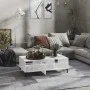 Couchtisch aus glänzend weißem Sperrholz, 103,5 x 60 x 35 cm von vidaXL, Couchtisch - Ref: Foro24-806028, Preis: 55,89 €, Rab...