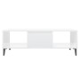 Couchtisch aus glänzend weißem Sperrholz, 103,5 x 60 x 35 cm von vidaXL, Couchtisch - Ref: Foro24-806028, Preis: 56,36 €, Rab...