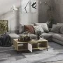 Couchtisch aus weißem Eichensperrholz, 103,5 x 60 x 35 cm von vidaXL, Couchtisch - Ref: Foro24-806027, Preis: 49,21 €, Rabatt: %