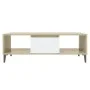 Couchtisch aus weißem Eichensperrholz, 103,5 x 60 x 35 cm von vidaXL, Couchtisch - Ref: Foro24-806027, Preis: 49,21 €, Rabatt: %