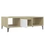 Couchtisch aus weißem Eichensperrholz, 103,5 x 60 x 35 cm von vidaXL, Couchtisch - Ref: Foro24-806027, Preis: 49,21 €, Rabatt: %