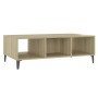 Couchtisch aus weißem Eichensperrholz, 103,5 x 60 x 35 cm von vidaXL, Couchtisch - Ref: Foro24-806027, Preis: 49,21 €, Rabatt: %