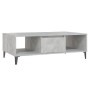 Mesa centro madera contrachapada gris hormigón 103,5x60x35 cm de vidaXL, Mesas de centro - Ref: Foro24-806026, Precio: 52,44 ...