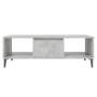Mesa centro madera contrachapada gris hormigón 103,5x60x35 cm de vidaXL, Mesas de centro - Ref: Foro24-806026, Precio: 52,44 ...