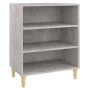 Aparador de madera contrachapada gris hormigón 57x35x70 cm de vidaXL, Aparadores - Ref: Foro24-806053, Precio: 43,00 €, Descu...