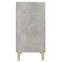 Aparador de madera contrachapada gris hormigón 57x35x70 cm de vidaXL, Aparadores - Ref: Foro24-806053, Precio: 43,00 €, Descu...
