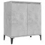 Concrete gray plywood sideboard 60x35x70 cm by vidaXL, Sideboards - Ref: Foro24-806080, Price: 57,37 €, Discount: %