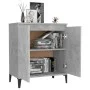 Concrete gray plywood sideboard 60x35x70 cm by vidaXL, Sideboards - Ref: Foro24-806080, Price: 57,37 €, Discount: %
