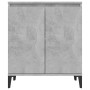Aparador de madera contrachapada gris hormigón 60x35x70 cm de vidaXL, Aparadores - Ref: Foro24-806080, Precio: 62,23 €, Descu...