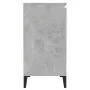 Concrete gray plywood sideboard 60x35x70 cm by vidaXL, Sideboards - Ref: Foro24-806080, Price: 57,37 €, Discount: %