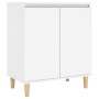Sideboard mit weißen Sperrholzbeinen 60x35x70 cm von vidaXL, Sideboards - Ref: Foro24-806067, Preis: 76,51 €, Rabatt: %