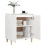 Sideboard mit weißen Sperrholzbeinen 60x35x70 cm von vidaXL, Sideboards - Ref: Foro24-806067, Preis: 73,51 €, Rabatt: %