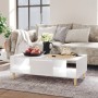 Couchtisch aus glänzend weißem Sperrholz, 103,5 x 60 x 35 cm von vidaXL, Couchtisch - Ref: Foro24-806019, Preis: 76,80 €, Rab...