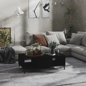 Couchtisch aus schwarzem Sperrholz, 103,5 x 60 x 35 cm von vidaXL, Couchtisch - Ref: Foro24-806023, Preis: 53,20 €, Rabatt: %