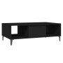 Mesa de centro madera contrachapada negro 103,5x60x35 cm de vidaXL, Mesas de centro - Ref: Foro24-806023, Precio: 53,58 €, De...
