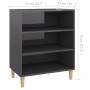 Bright gray plywood sideboard 57x35x70 cm by vidaXL, Sideboards - Ref: Foro24-806057, Price: 47,77 €, Discount: %