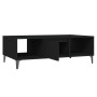 Mesa de centro madera contrachapada negro 103,5x60x35 cm de vidaXL, Mesas de centro - Ref: Foro24-806023, Precio: 53,58 €, De...