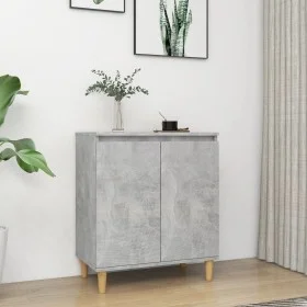 Concrete gray plywood sideboard and legs 60x35x70 cm by vidaXL, Sideboards - Ref: Foro24-806071, Price: 60,79 €, Discount: %