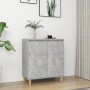 Concrete gray plywood sideboard and legs 60x35x70 cm by vidaXL, Sideboards - Ref: Foro24-806071, Price: 61,35 €, Discount: %
