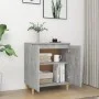 Aparador y patas madera contrachapada gris hormigón 60x35x70 cm de vidaXL, Aparadores - Ref: Foro24-806071, Precio: 60,58 €, ...