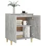Aparador y patas madera contrachapada gris hormigón 60x35x70 cm de vidaXL, Aparadores - Ref: Foro24-806071, Precio: 60,58 €, ...