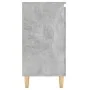 Aparador y patas madera contrachapada gris hormigón 60x35x70 cm de vidaXL, Aparadores - Ref: Foro24-806071, Precio: 60,58 €, ...