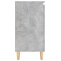 Concrete gray plywood sideboard and legs 60x35x70 cm by vidaXL, Sideboards - Ref: Foro24-806071, Price: 61,35 €, Discount: %