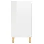 Sideboard and legs glossy white plywood 60x35x70 cm by vidaXL, Sideboards - Ref: Foro24-806073, Price: 74,35 €, Discount: %