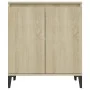 Sideboard aus Sonoma-Eichensperrholz, 60 x 35 x 70 cm von vidaXL, Sideboards - Ref: Foro24-806079, Preis: 59,28 €, Rabatt: %