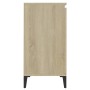 Aparador de madera contrachapada color roble Sonoma 60x35x70 cm de vidaXL, Aparadores - Ref: Foro24-806079, Precio: 61,71 €, ...