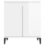 Glossy white plywood sideboard 60x35x70 cm by vidaXL, Sideboards - Ref: Foro24-806082, Price: 67,34 €, Discount: %